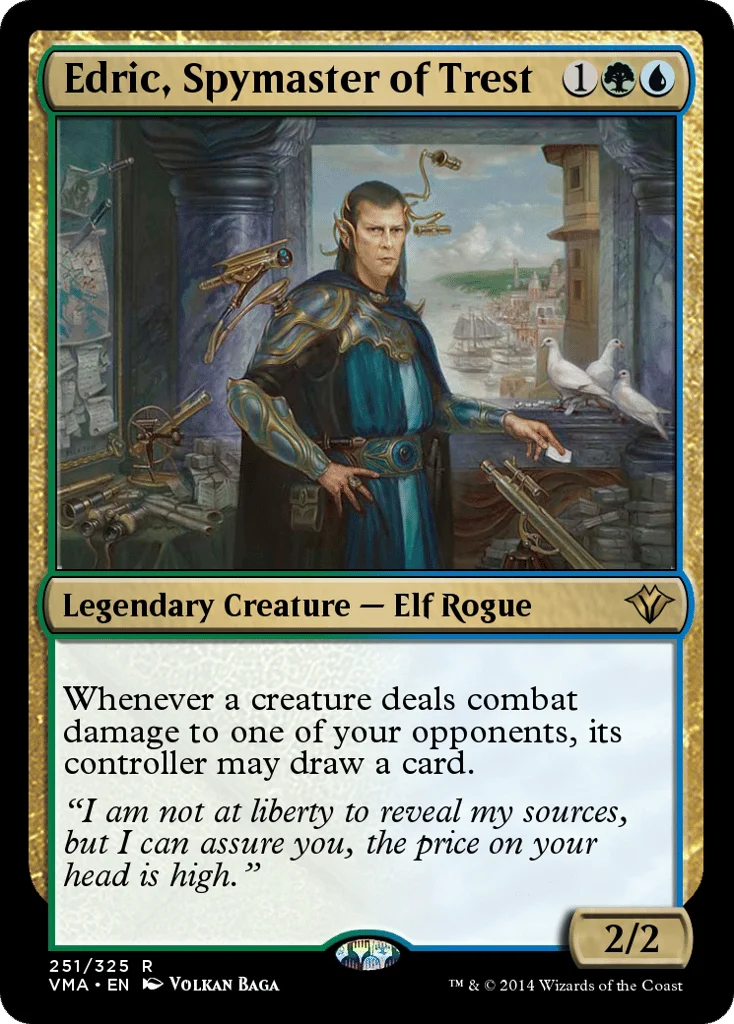 Edric, Spymaster of Trest · Vintage Masters