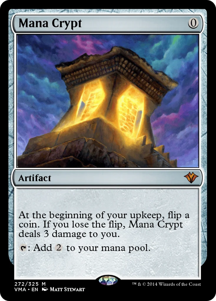 Mana Crypt · Vintage Masters