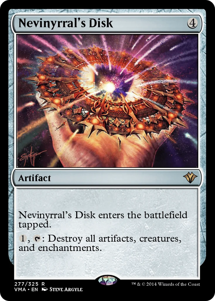 Nevinyrral's Disk · Vintage Masters