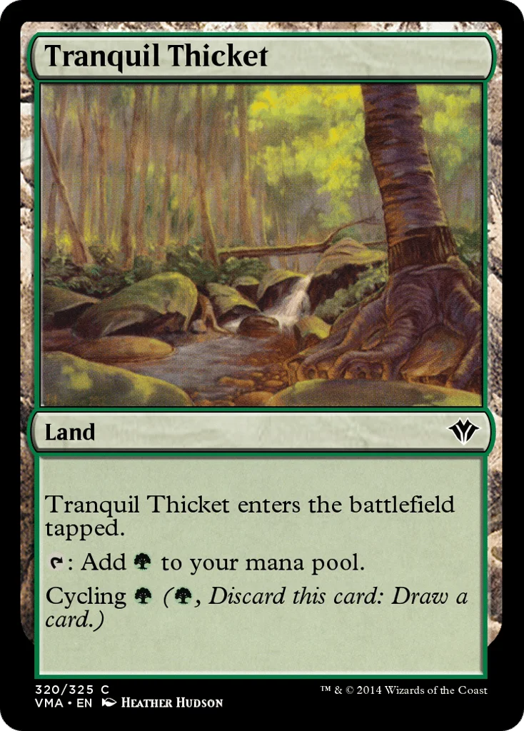 Tranquil Thicket · Vintage Masters