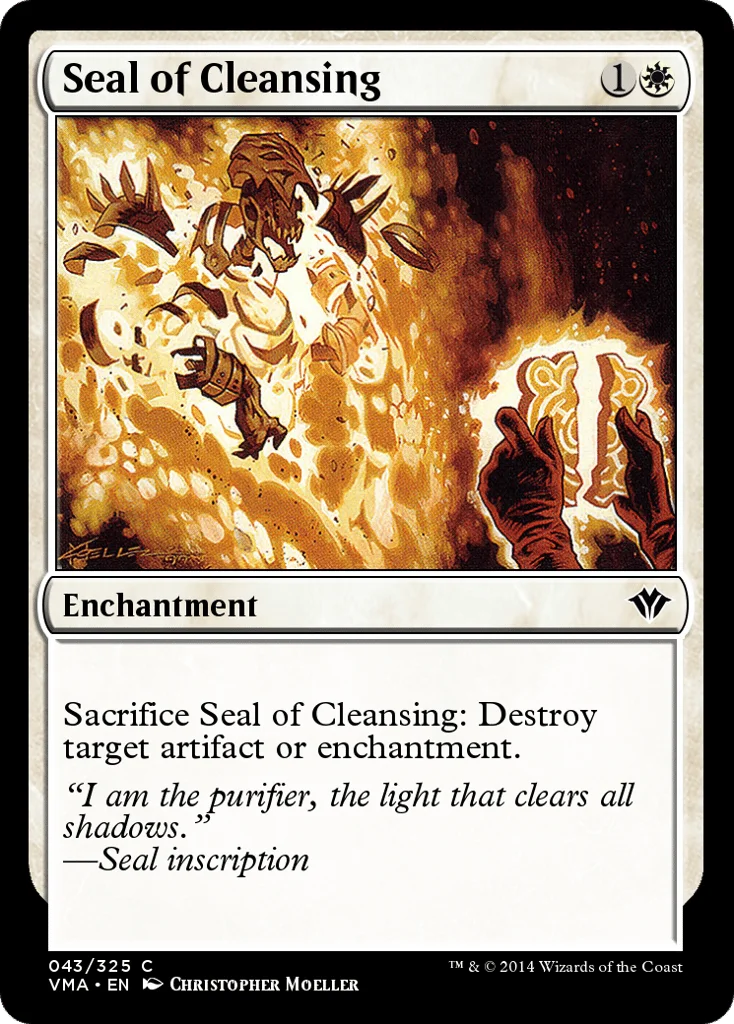Seal of Cleansing · Vintage Masters