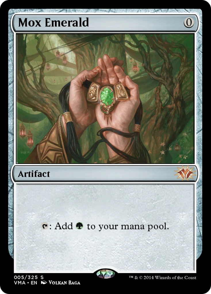 Mox Emerald · Vintage Masters