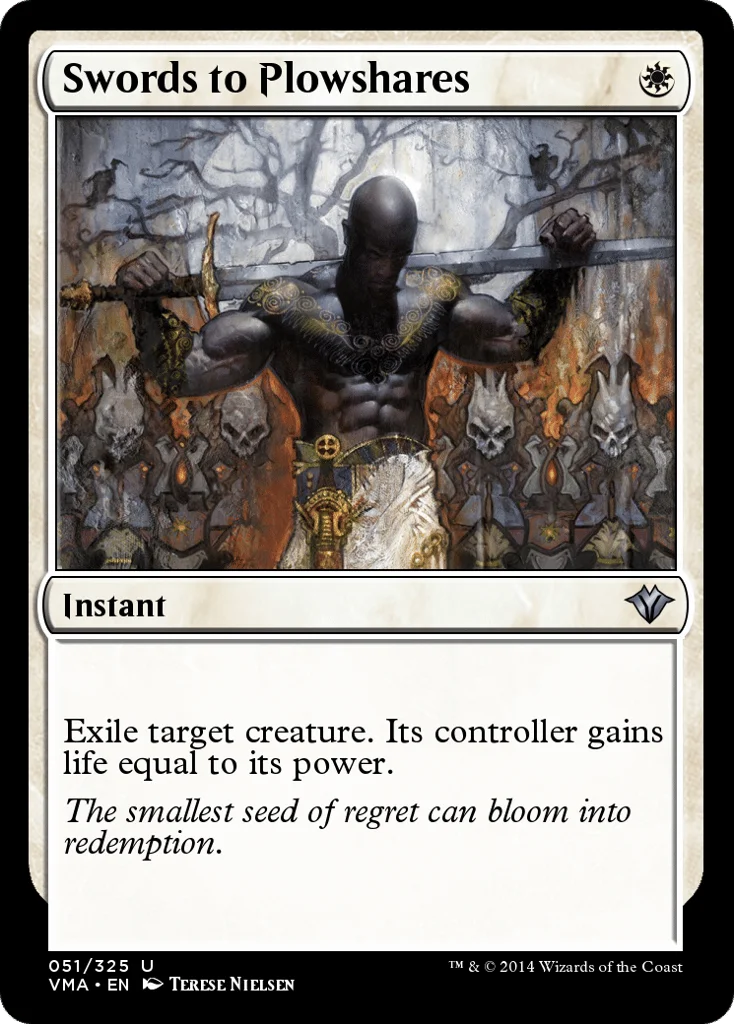 Swords to Plowshares · Vintage Masters