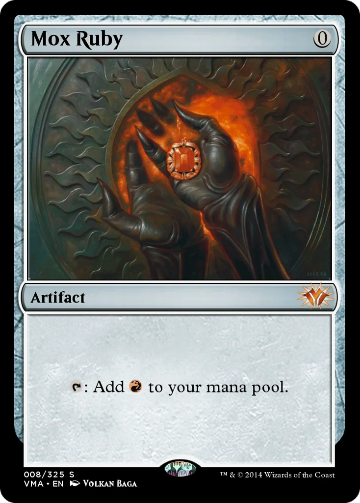 Mox Ruby · Vintage Masters