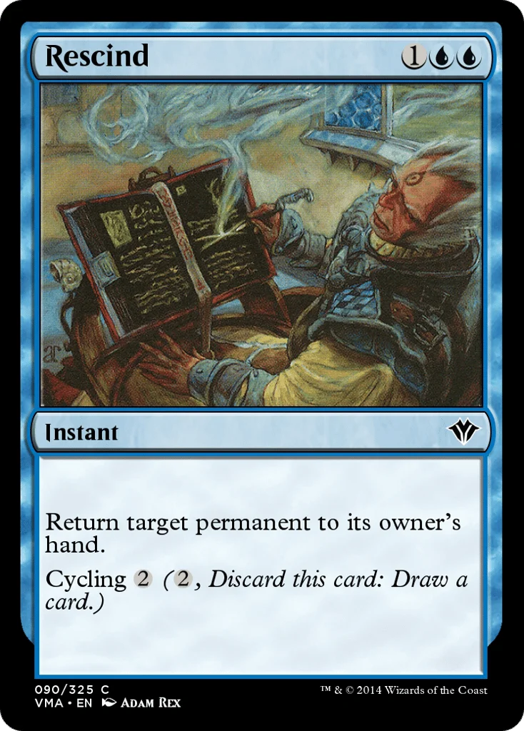 Rescind · Vintage Masters