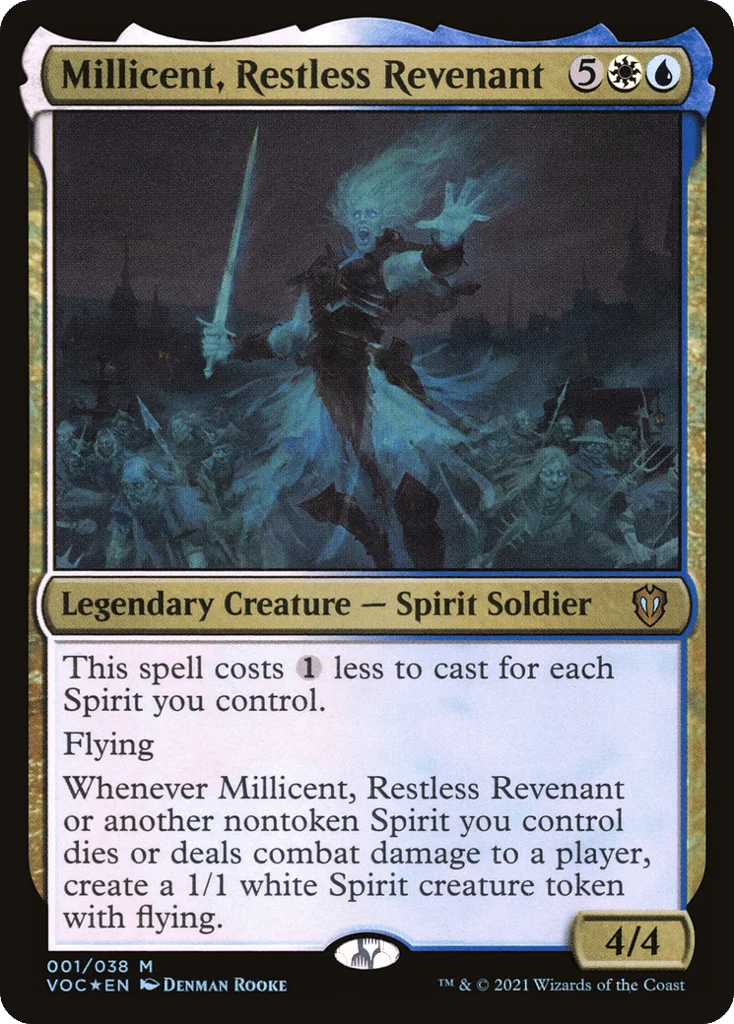 Millicent, Restless Revenant · Crimson Vow Commander