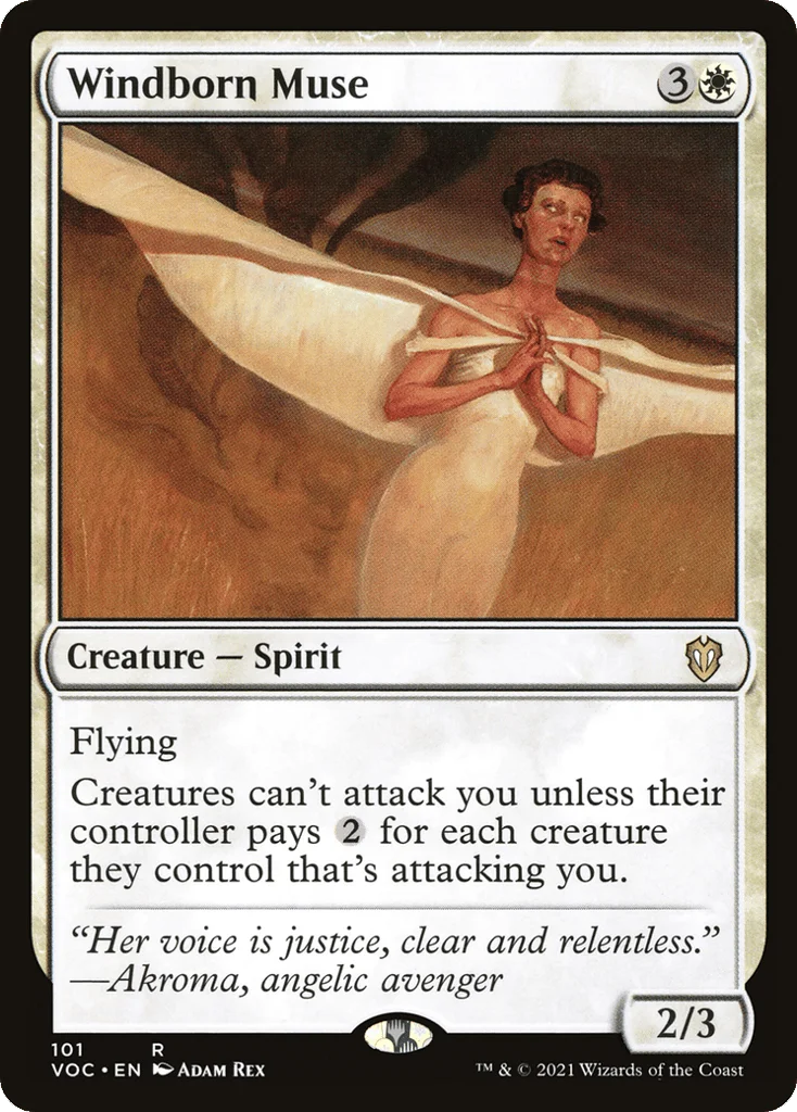 Windborn Muse · Crimson Vow Commander