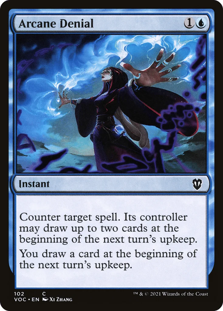 Arcane Denial · Crimson Vow Commander
