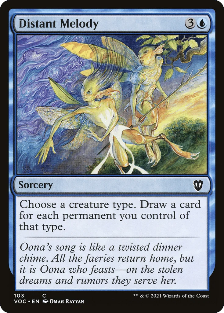 Distant Melody · Crimson Vow Commander
