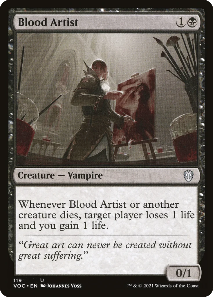 Blood Artist · Crimson Vow Commander