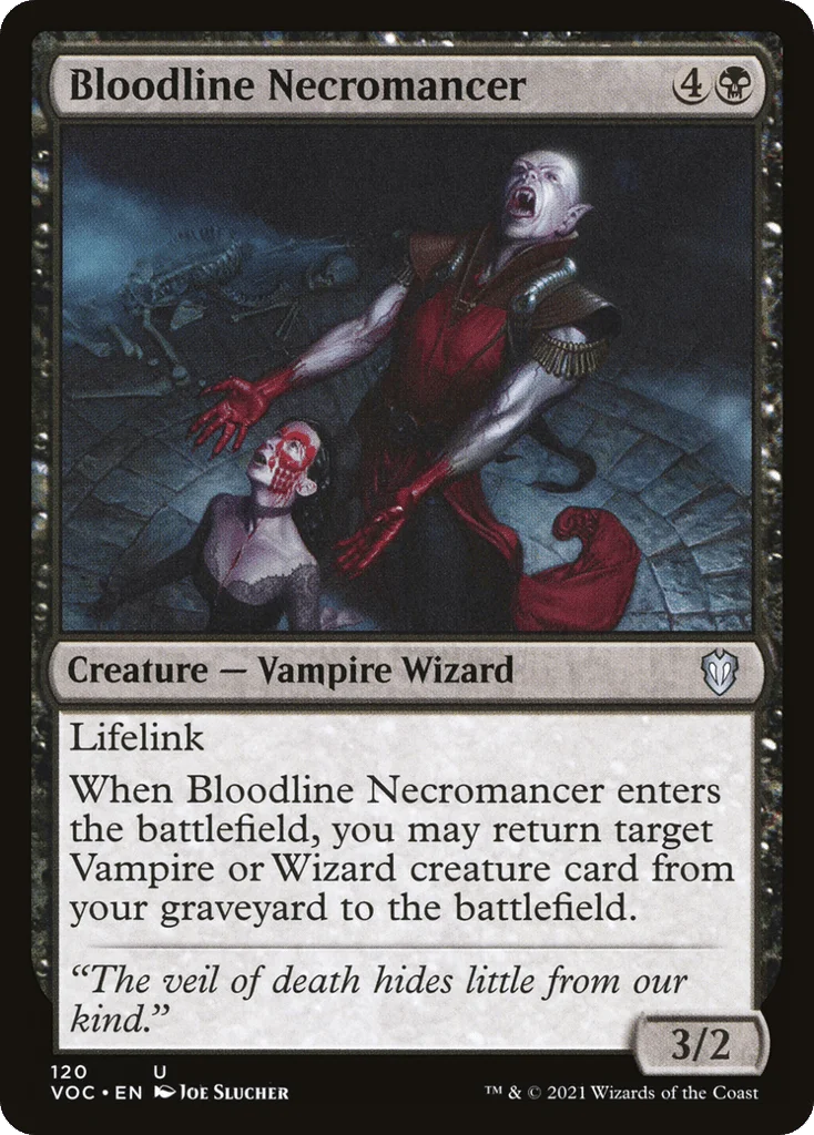 Bloodline Necromancer · Crimson Vow Commander