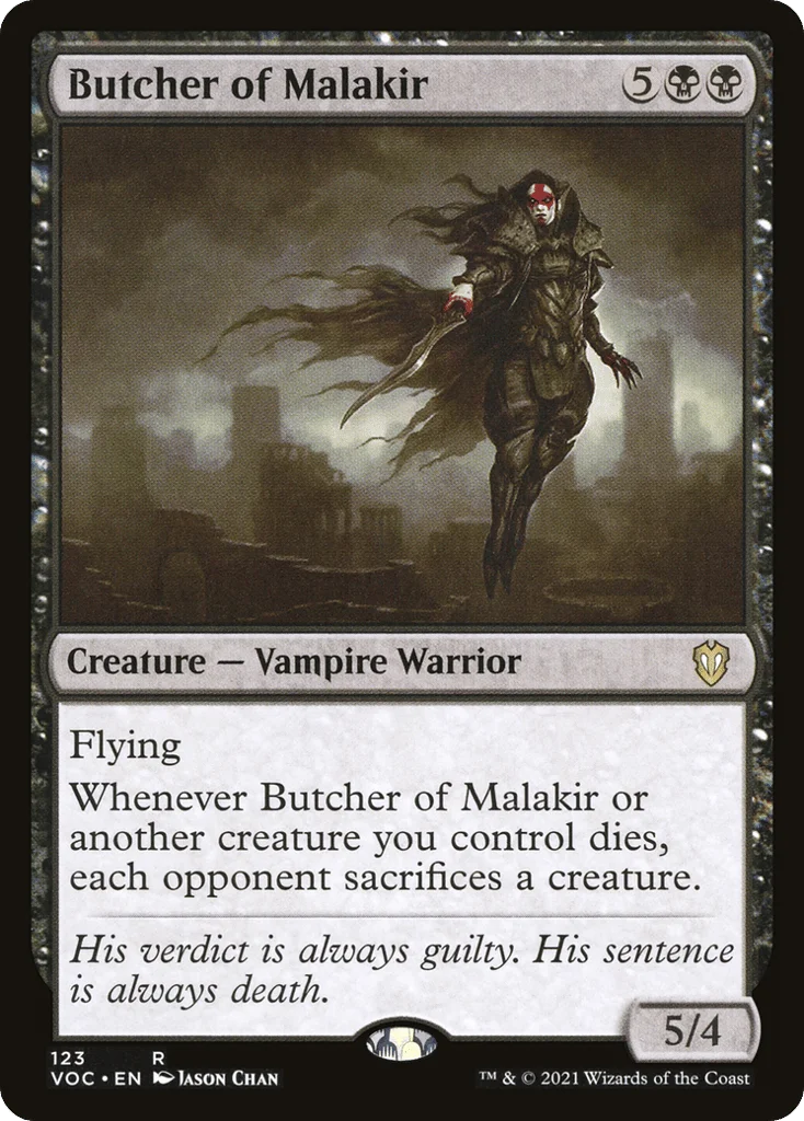 Butcher of Malakir · Crimson Vow Commander