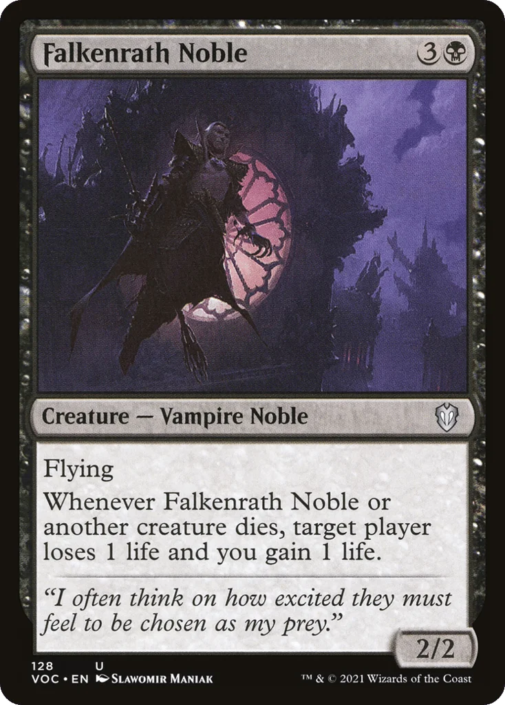 Falkenrath Noble · Crimson Vow Commander