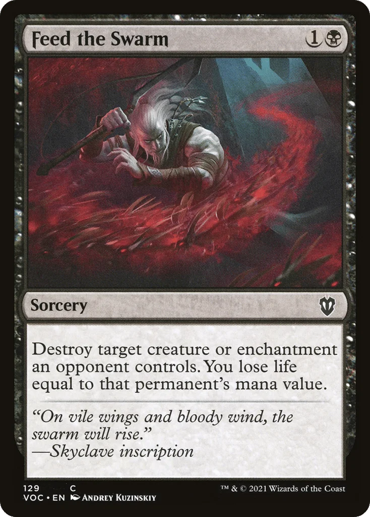 Feed the Swarm · Crimson Vow Commander