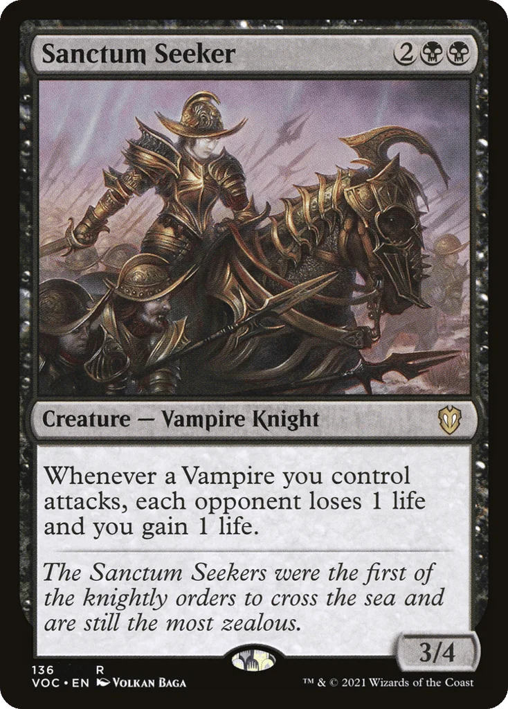 Sanctum Seeker · Crimson Vow Commander