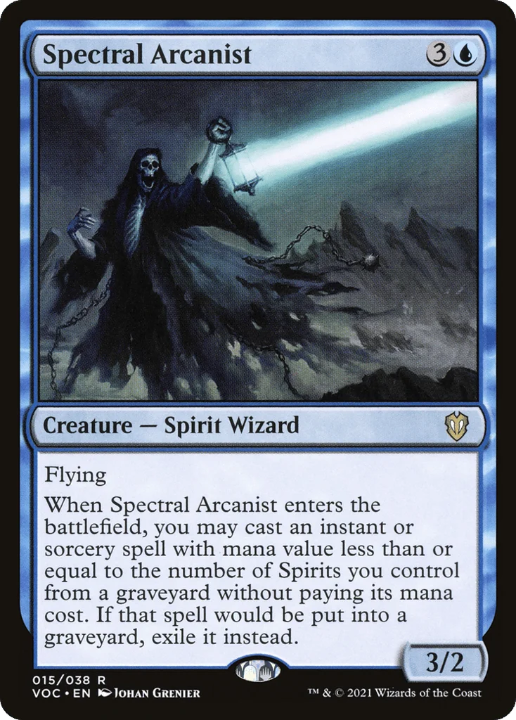 Spectral Arcanist · Crimson Vow Commander