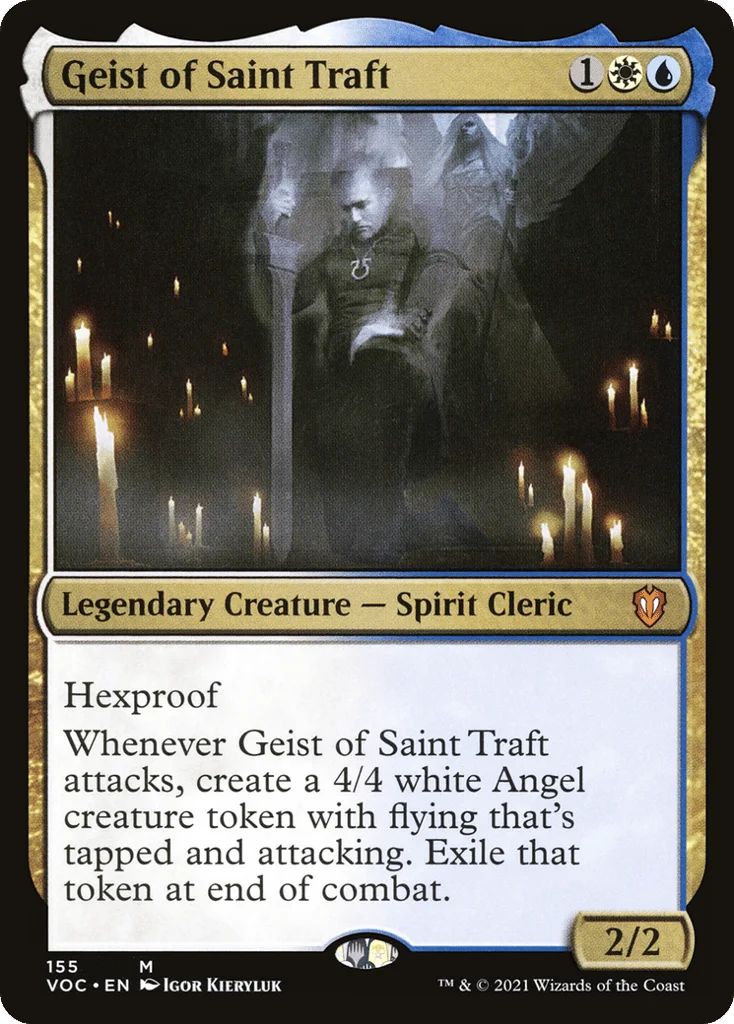 Geist of Saint Traft · Crimson Vow Commander
