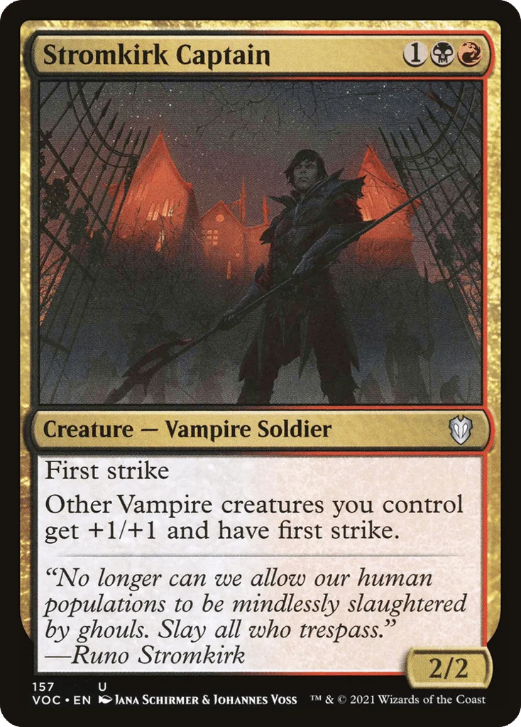 Stromkirk Captain · Crimson Vow Commander