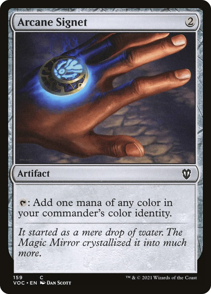 Arcane Signet · Crimson Vow Commander