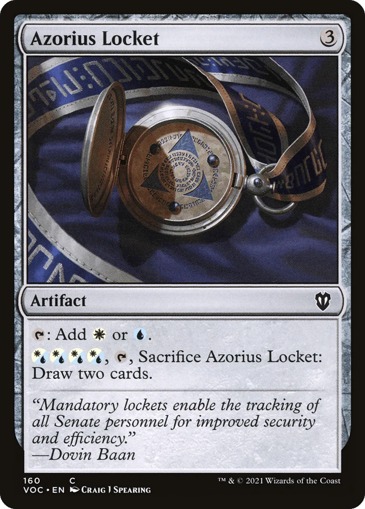 Azorius Locket · Crimson Vow Commander