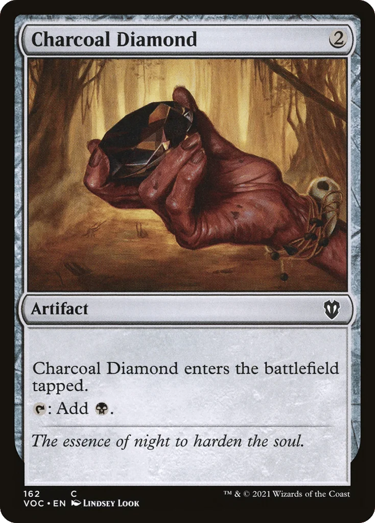 Charcoal Diamond · Crimson Vow Commander