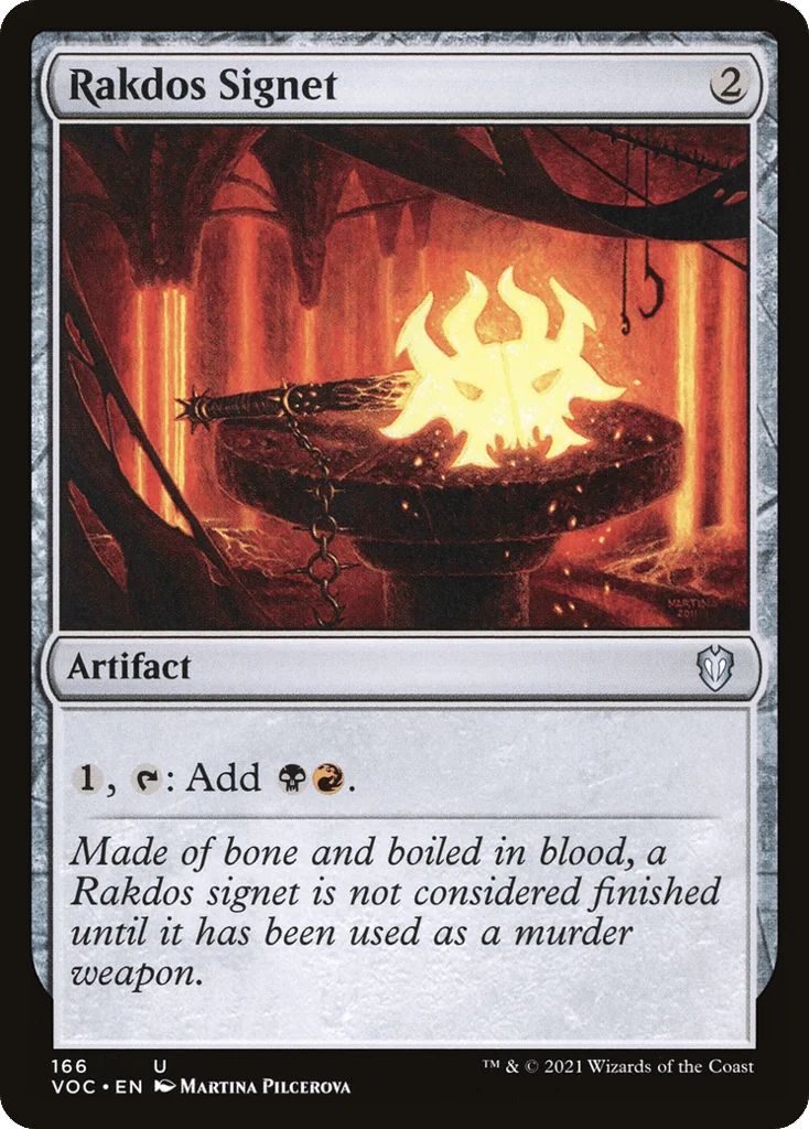 Rakdos Signet · Crimson Vow Commander