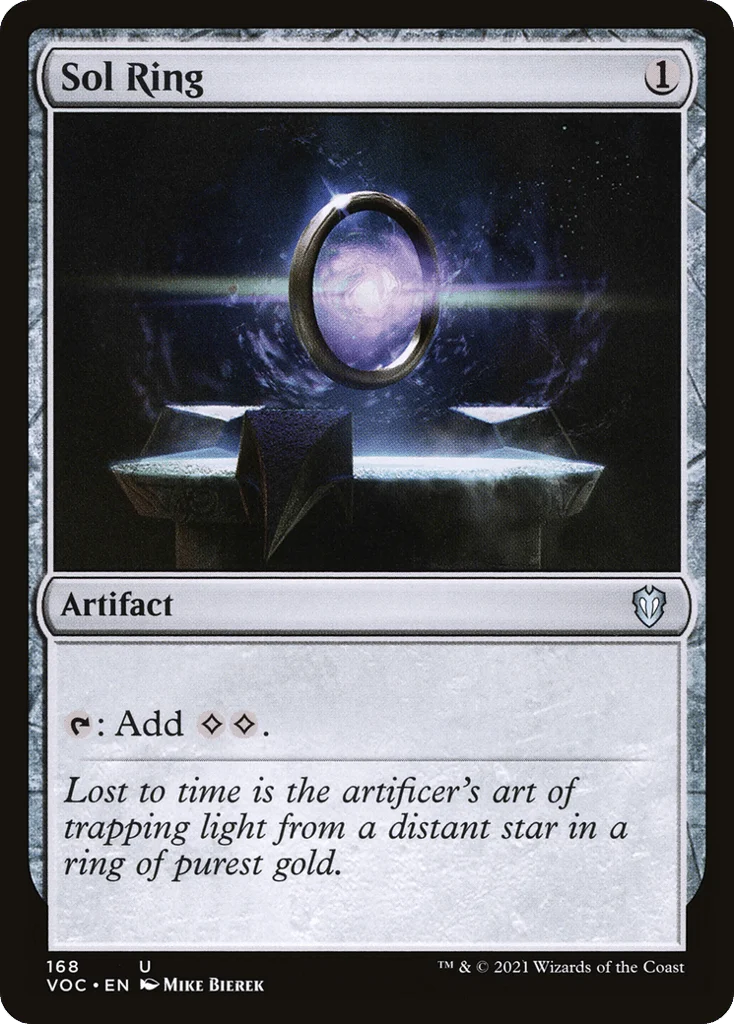 Sol Ring · Crimson Vow Commander