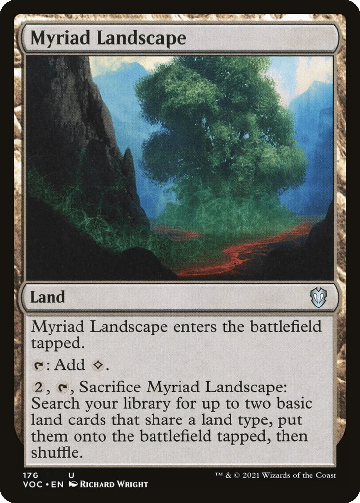 Myriad Landscape · Crimson Vow Commander