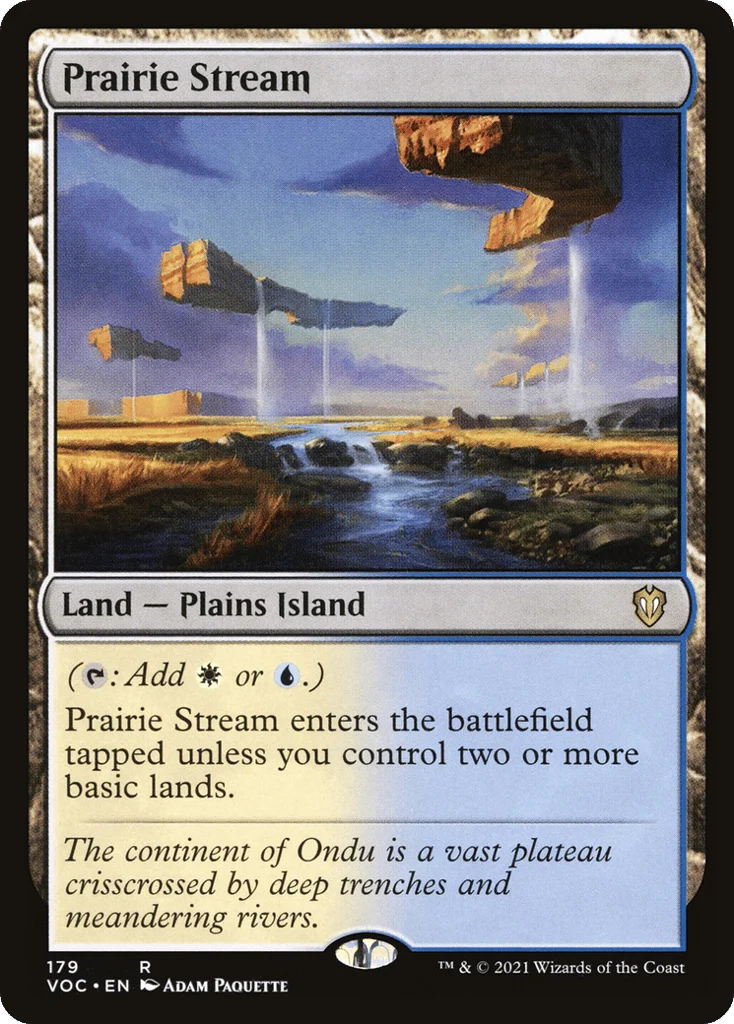 Prairie Stream · Crimson Vow Commander