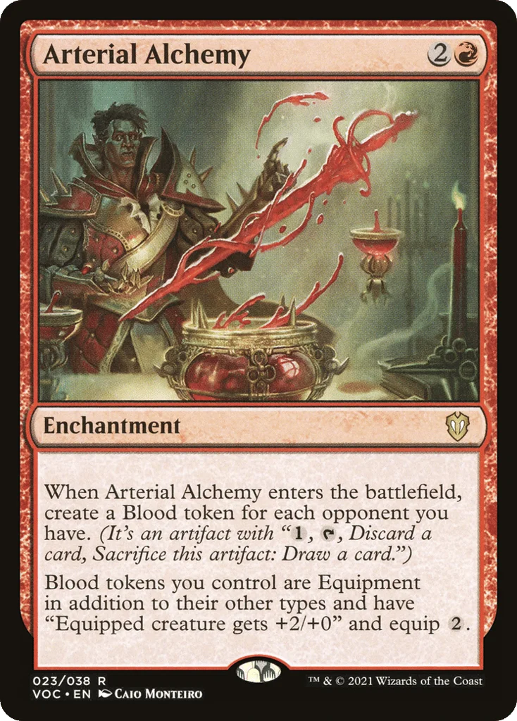 Arterial Alchemy · Crimson Vow Commander