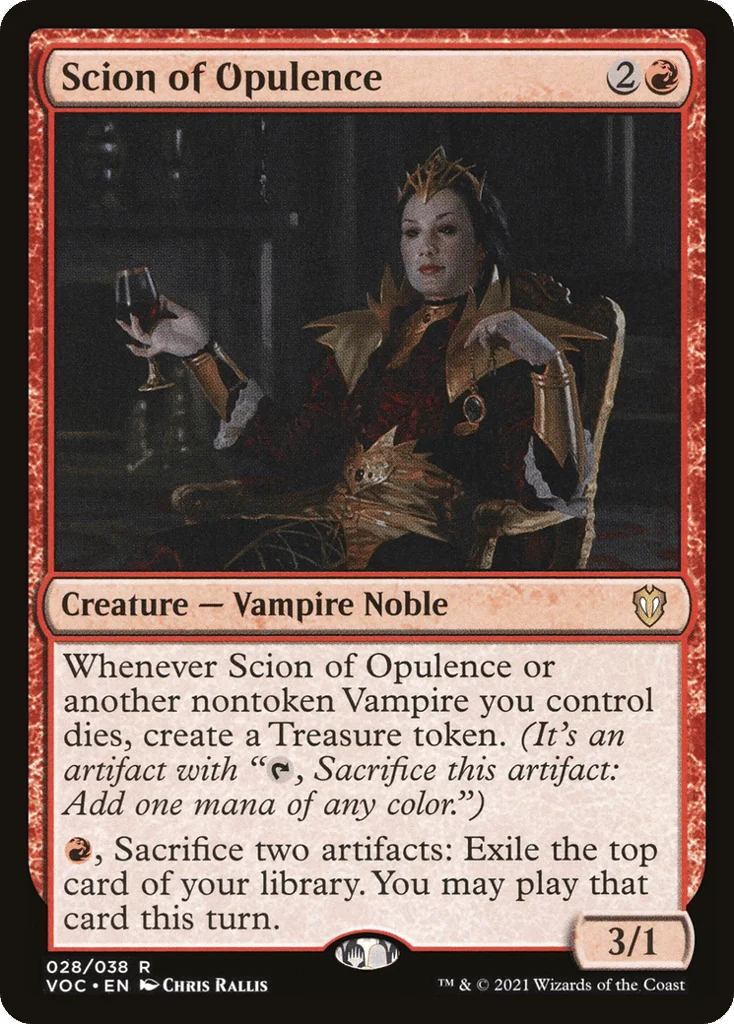 Scion of Opulence · Crimson Vow Commander