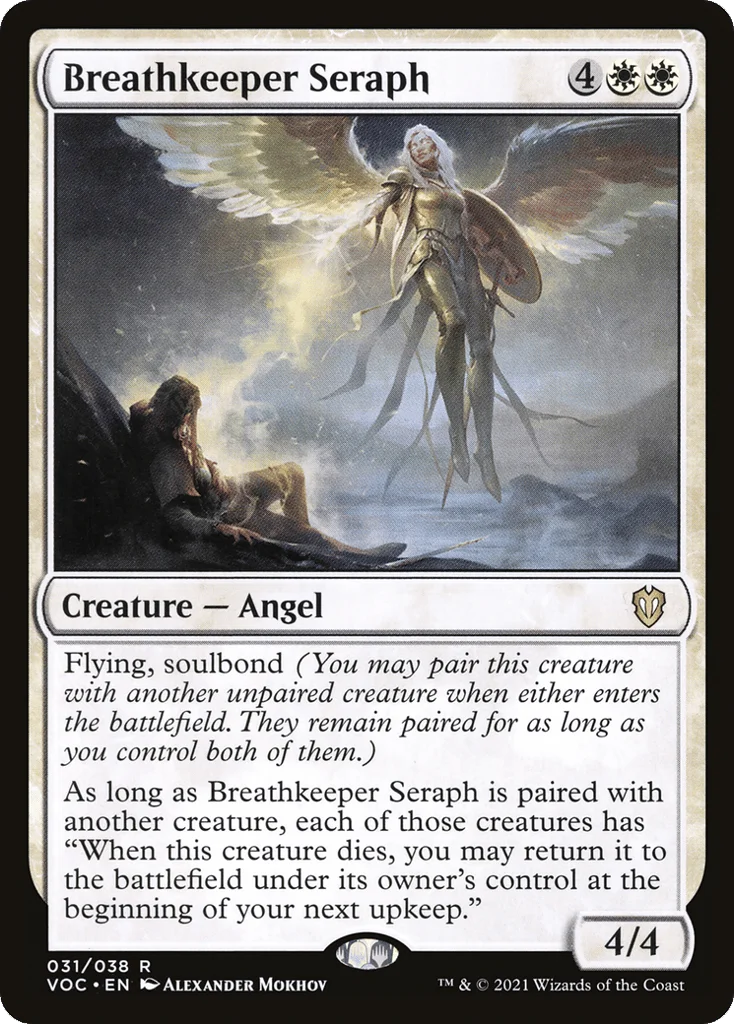 Breathkeeper Seraph · Crimson Vow Commander