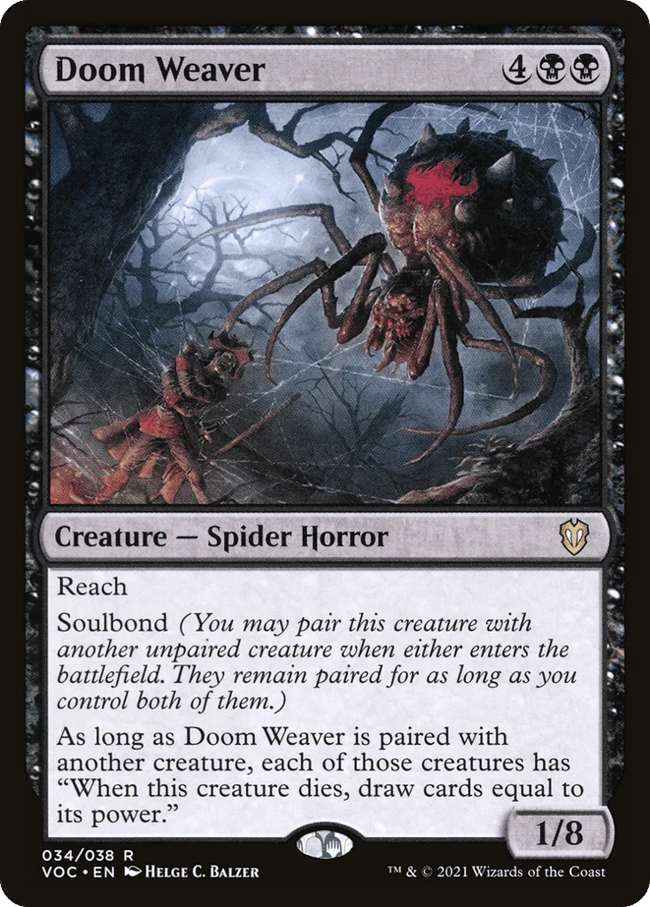 Doom Weaver · Crimson Vow Commander