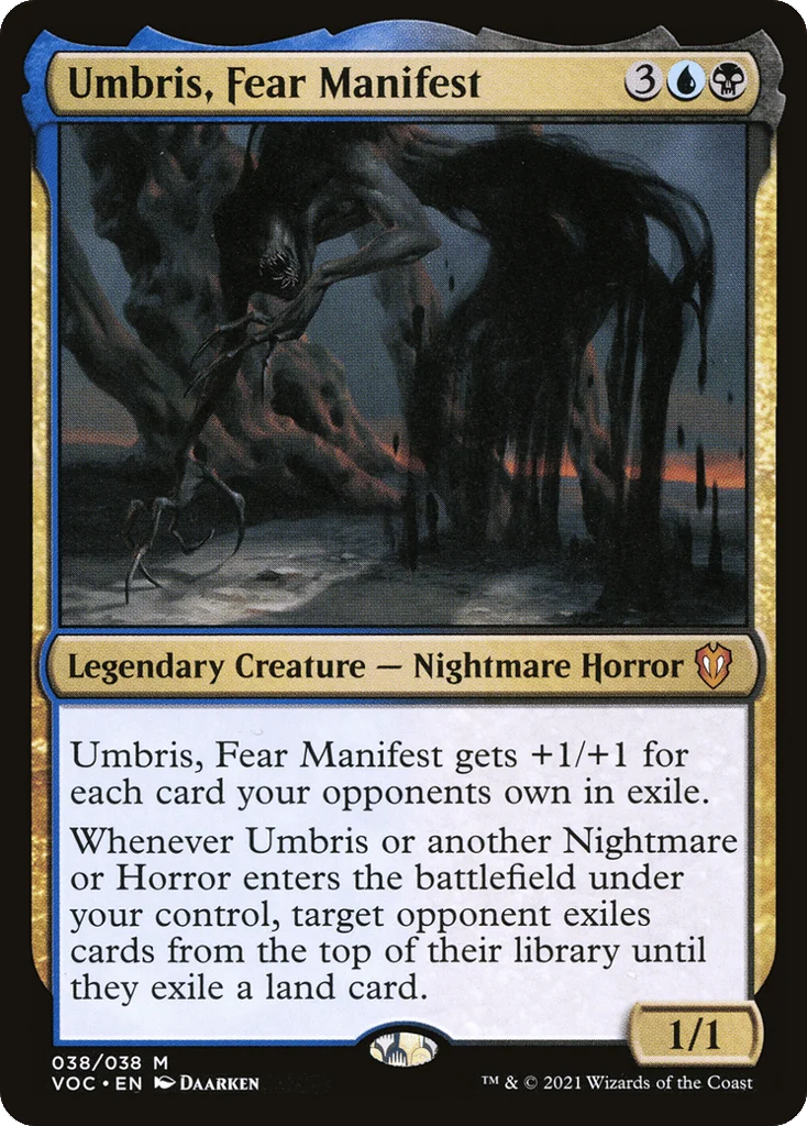 Umbris, Fear Manifest · Crimson Vow Commander