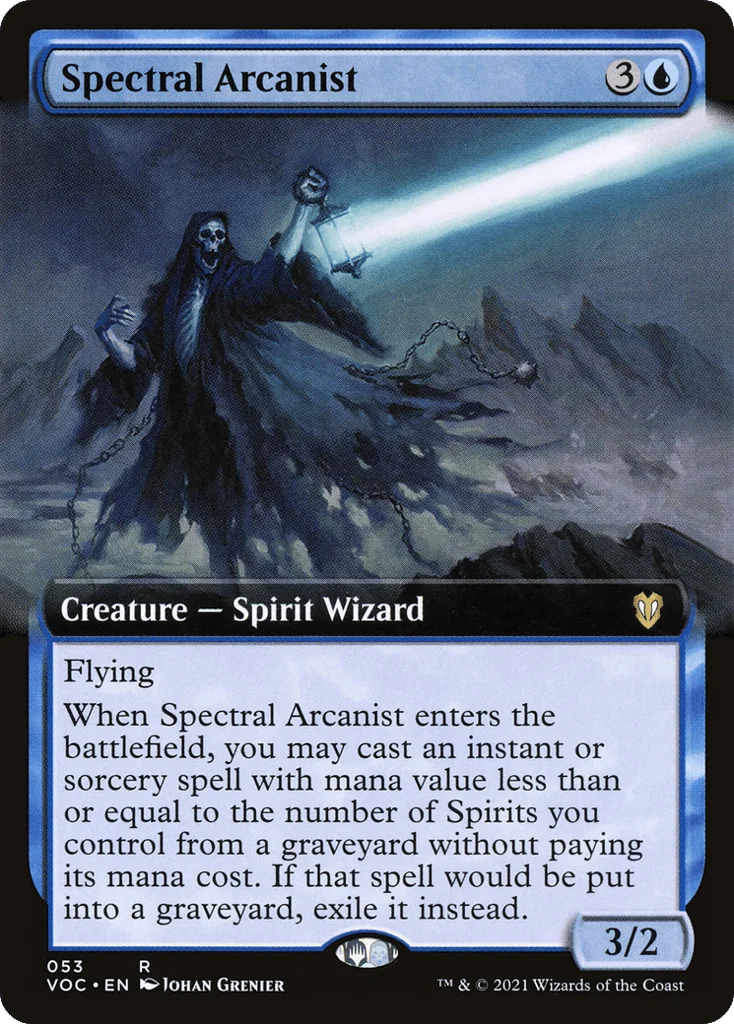 Spectral Arcanist · Crimson Vow Commander