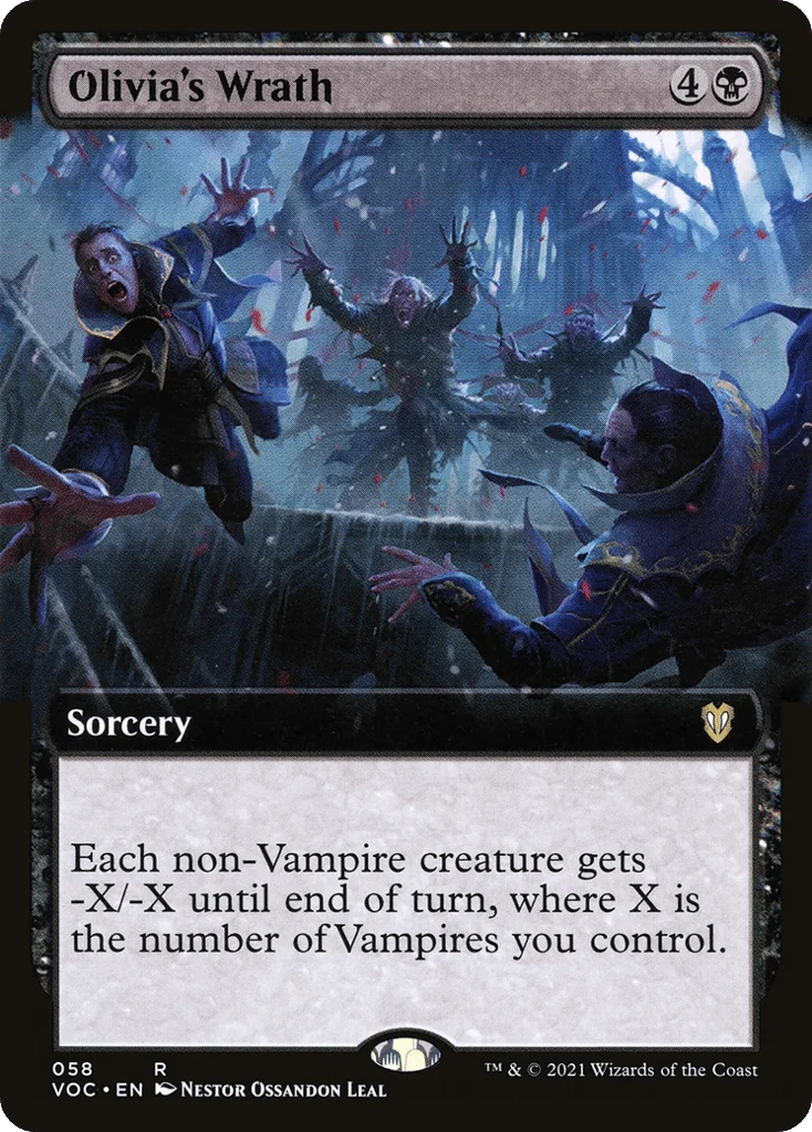 Olivia's Wrath · Crimson Vow Commander