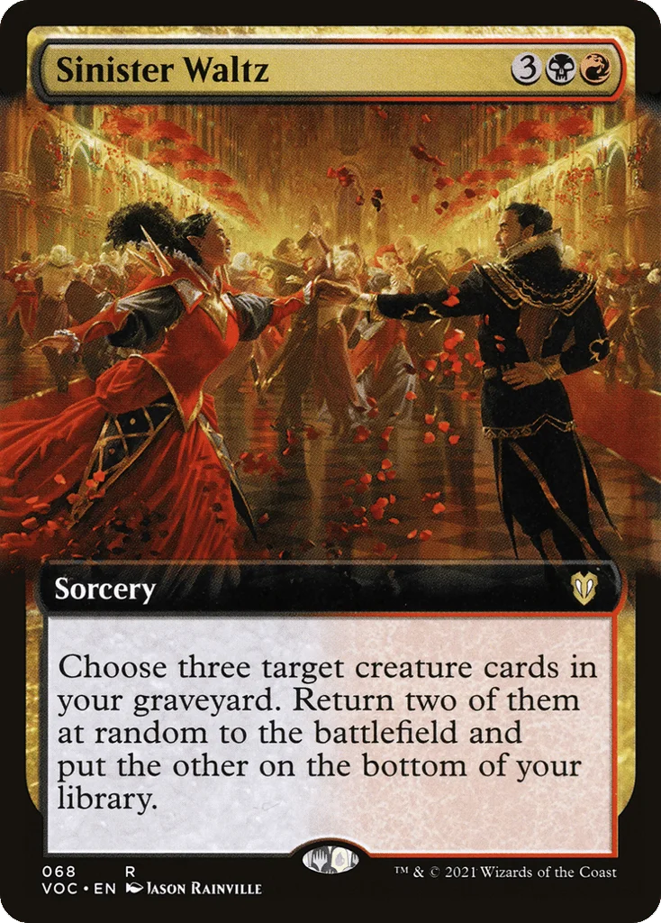 Sinister Waltz · Crimson Vow Commander
