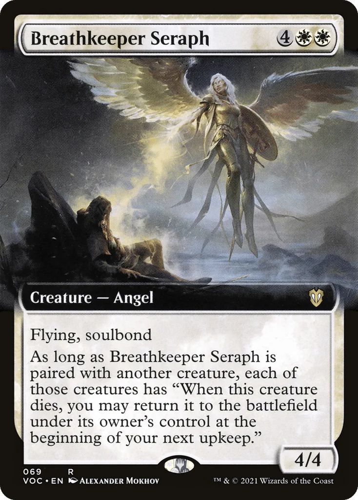 Breathkeeper Seraph · Crimson Vow Commander