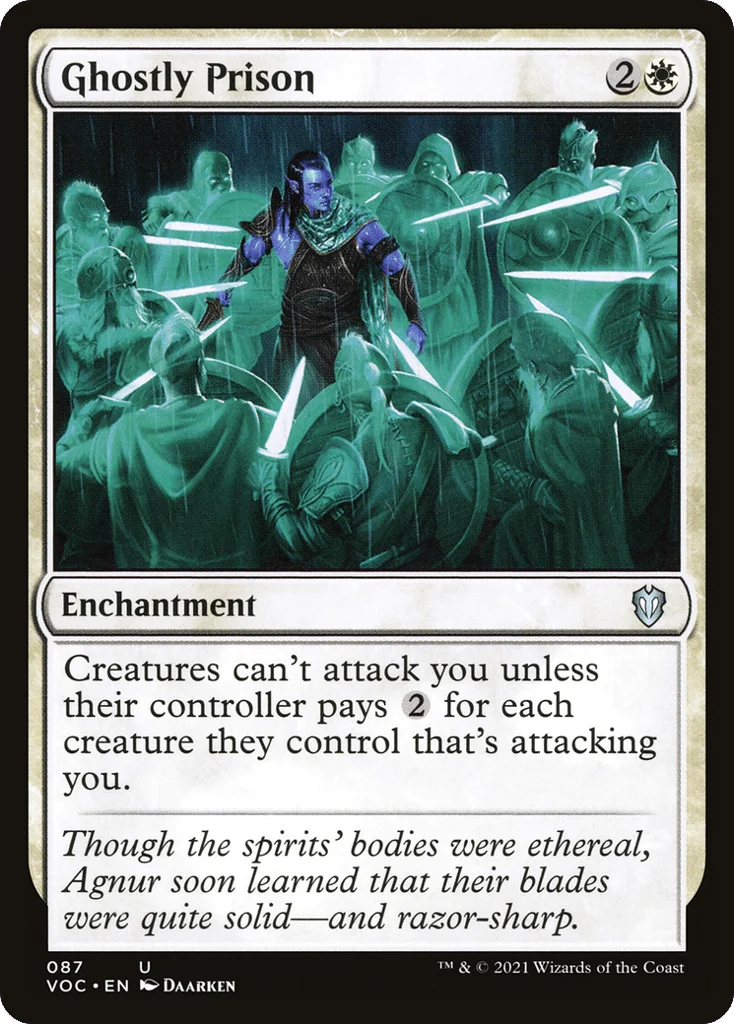 Ghostly Prison · Crimson Vow Commander