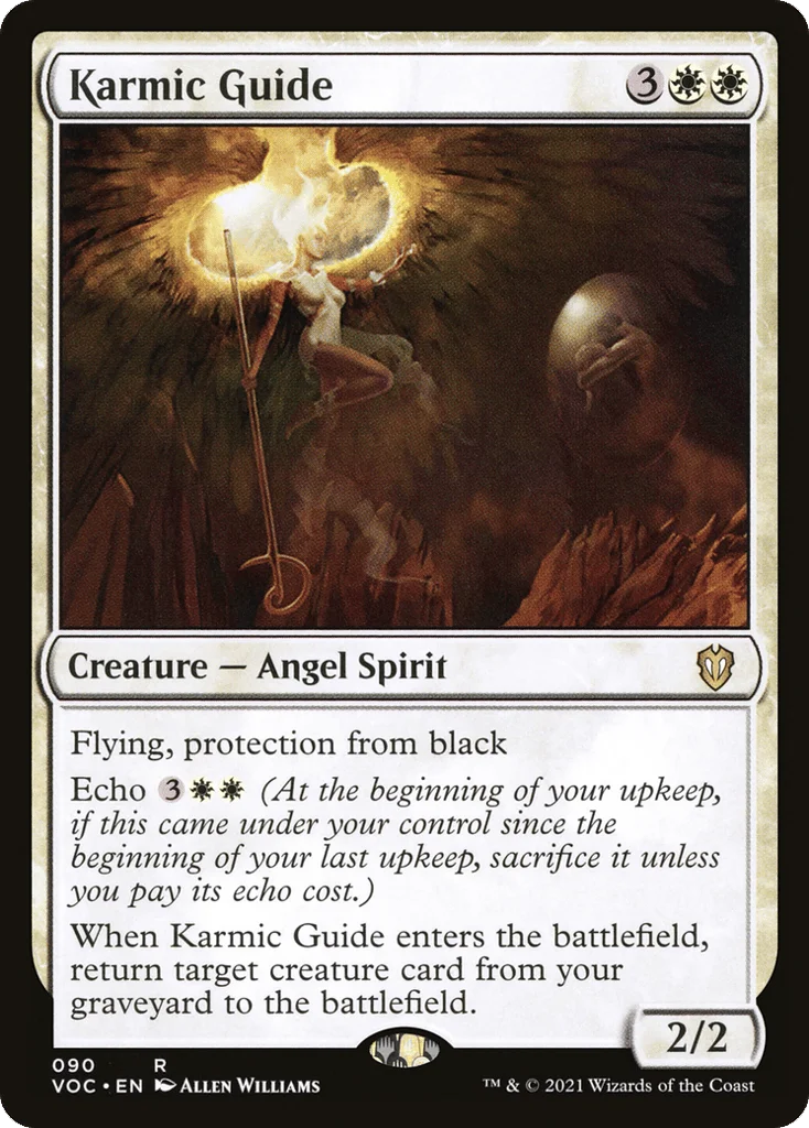 Karmic Guide · Crimson Vow Commander