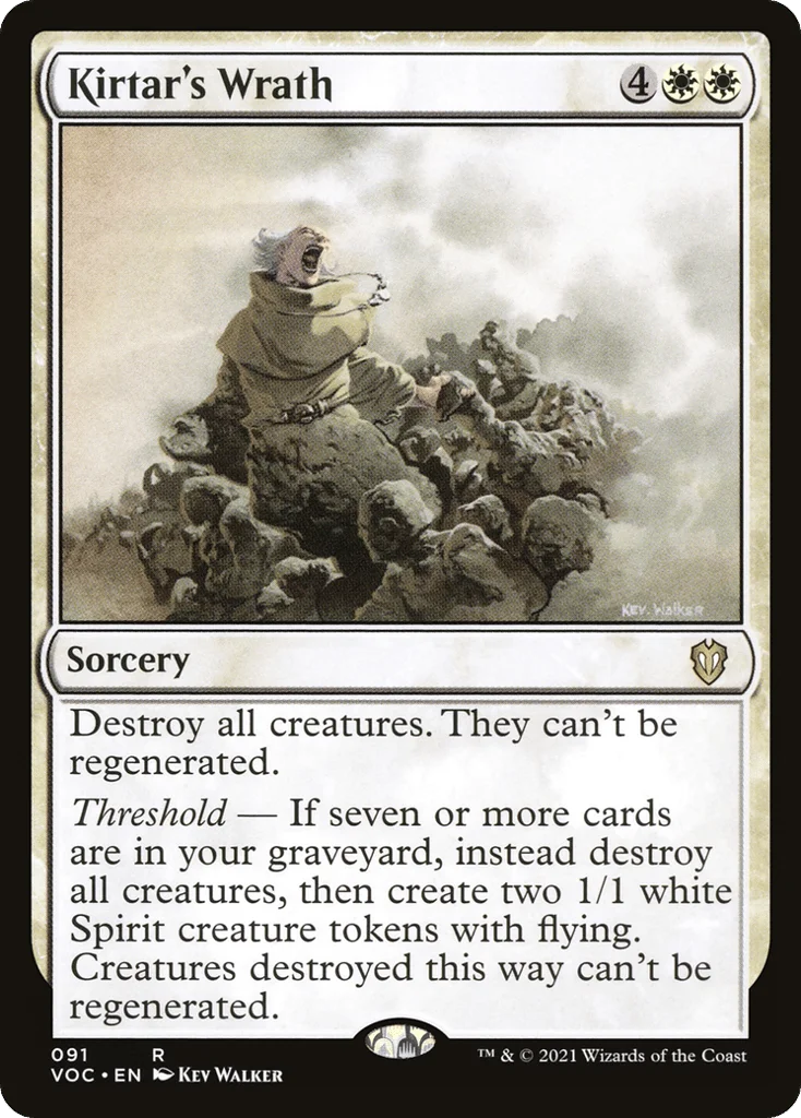 Kirtar's Wrath · Crimson Vow Commander