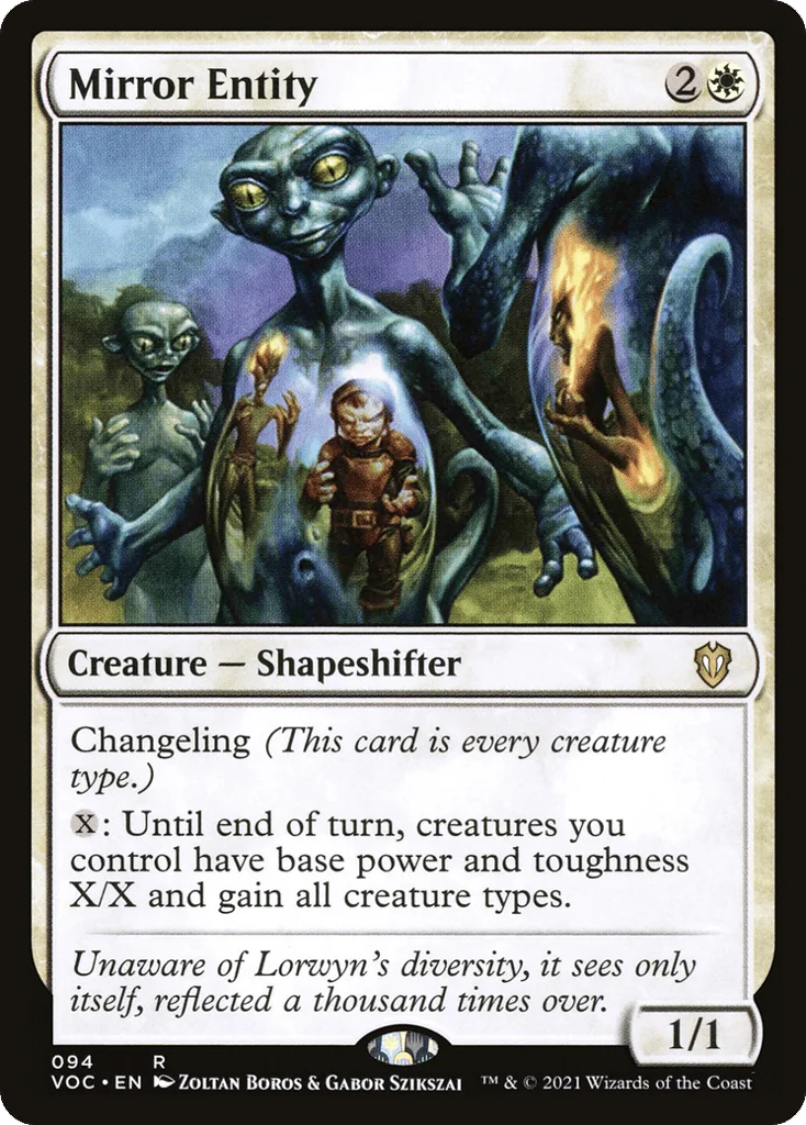 Mirror Entity · Crimson Vow Commander