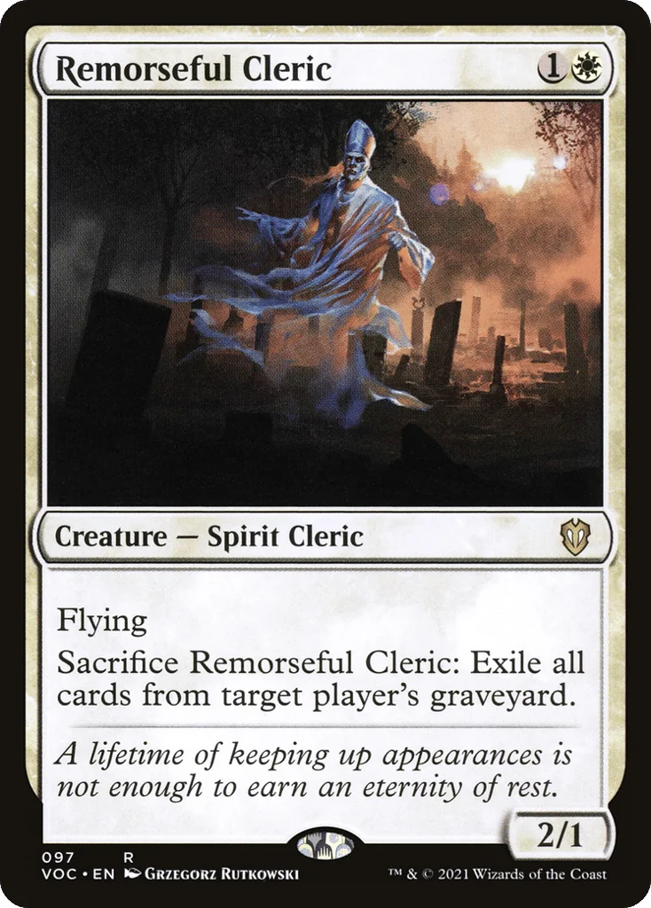 Remorseful Cleric · Crimson Vow Commander