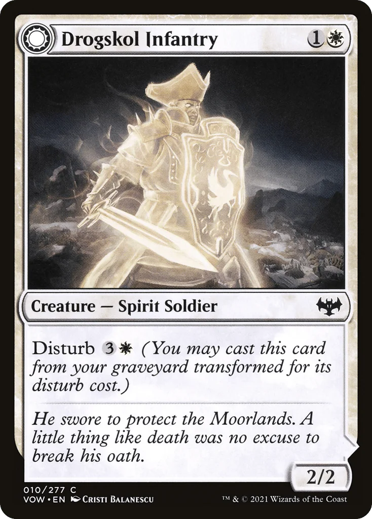 Drogskol Infantry // Drogskol Armaments · Innistrad: Crimson Vow