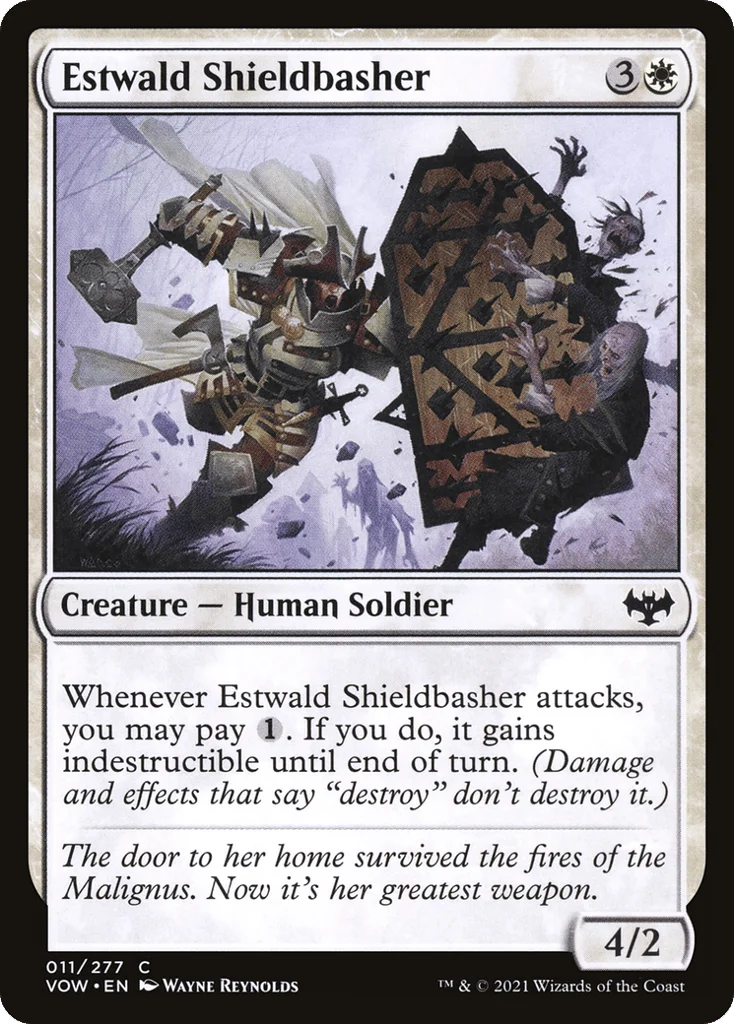 Estwald Shieldbasher · Innistrad: Crimson Vow