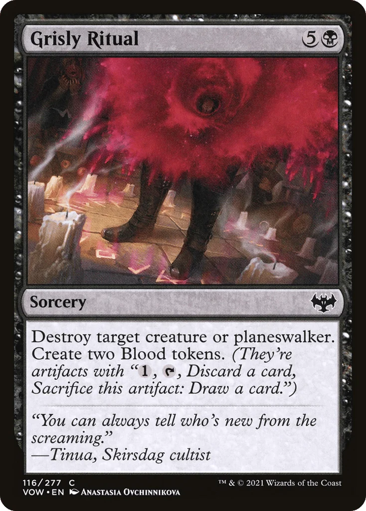 Grisly Ritual · Innistrad: Crimson Vow