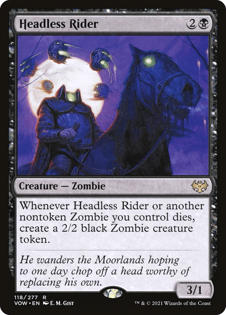 Headless Rider · Innistrad: Crimson Vow