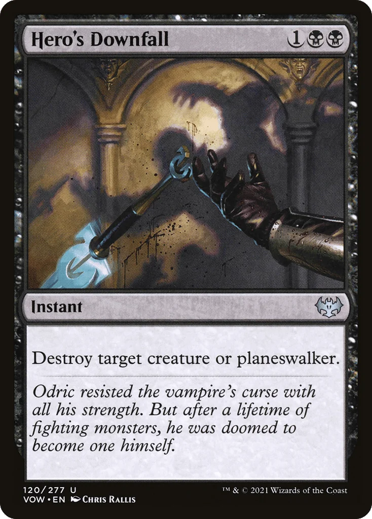 Hero's Downfall · Innistrad: Crimson Vow