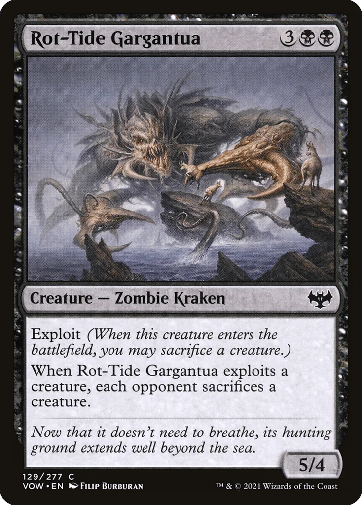 Rot-Tide Gargantua · Innistrad: Crimson Vow