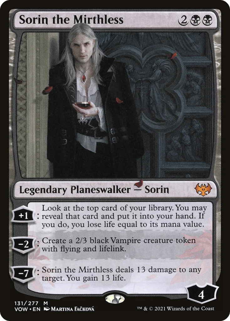 Sorin the Mirthless · Innistrad: Crimson Vow